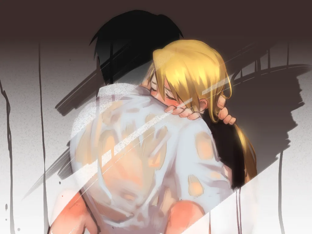 Roy Mustang, Riza Hawkeye by Doya