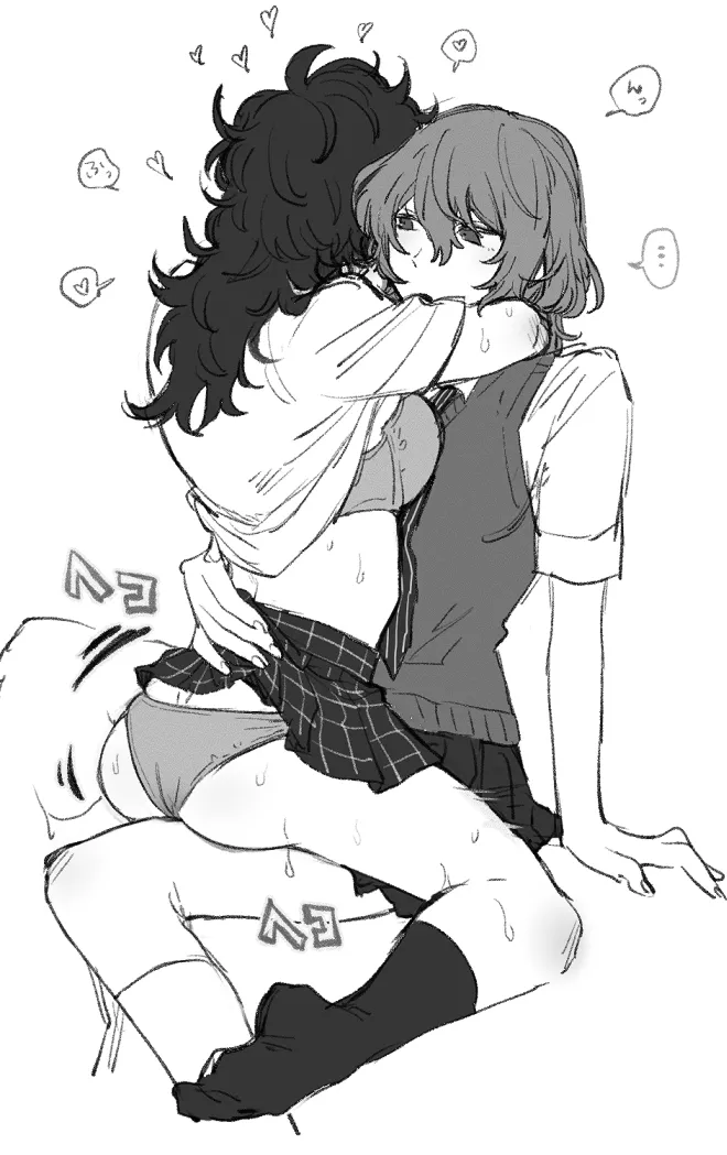 Amamiya Ren, Akechi Goro by Yutaka (Yamintyu)