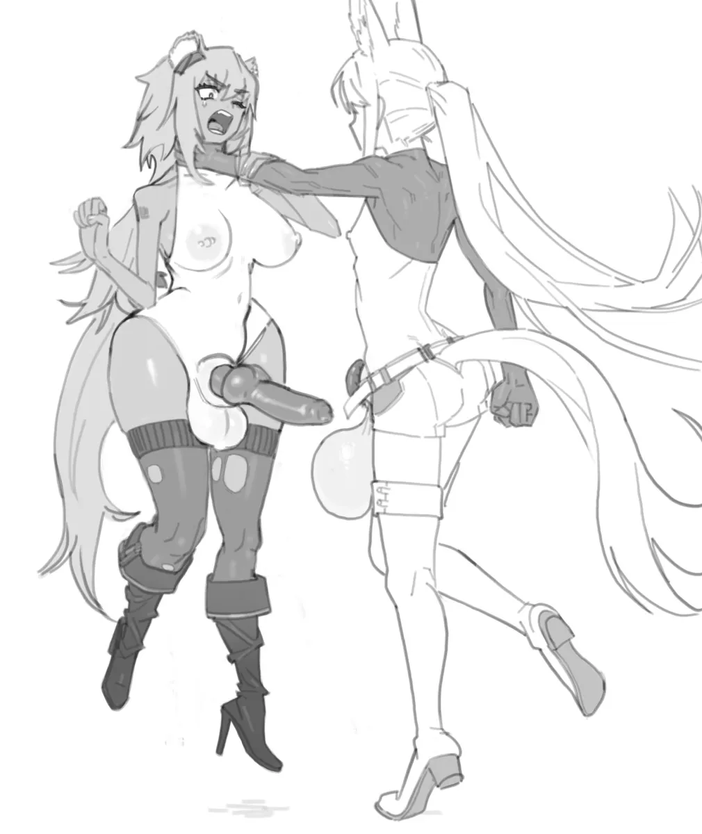 Platinum (Arknights), Gravel (Arknights) by Hitobashira (1746164306)