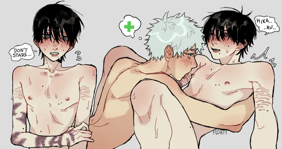 Indou Hikaru, Tsujinaka Yoshiki by Floatyart