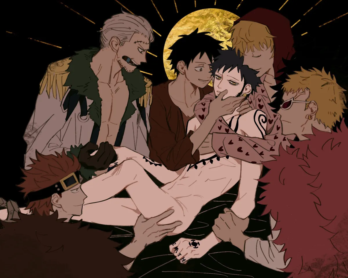 Monkey D. Luffy, Trafalgar Law by Demorzel