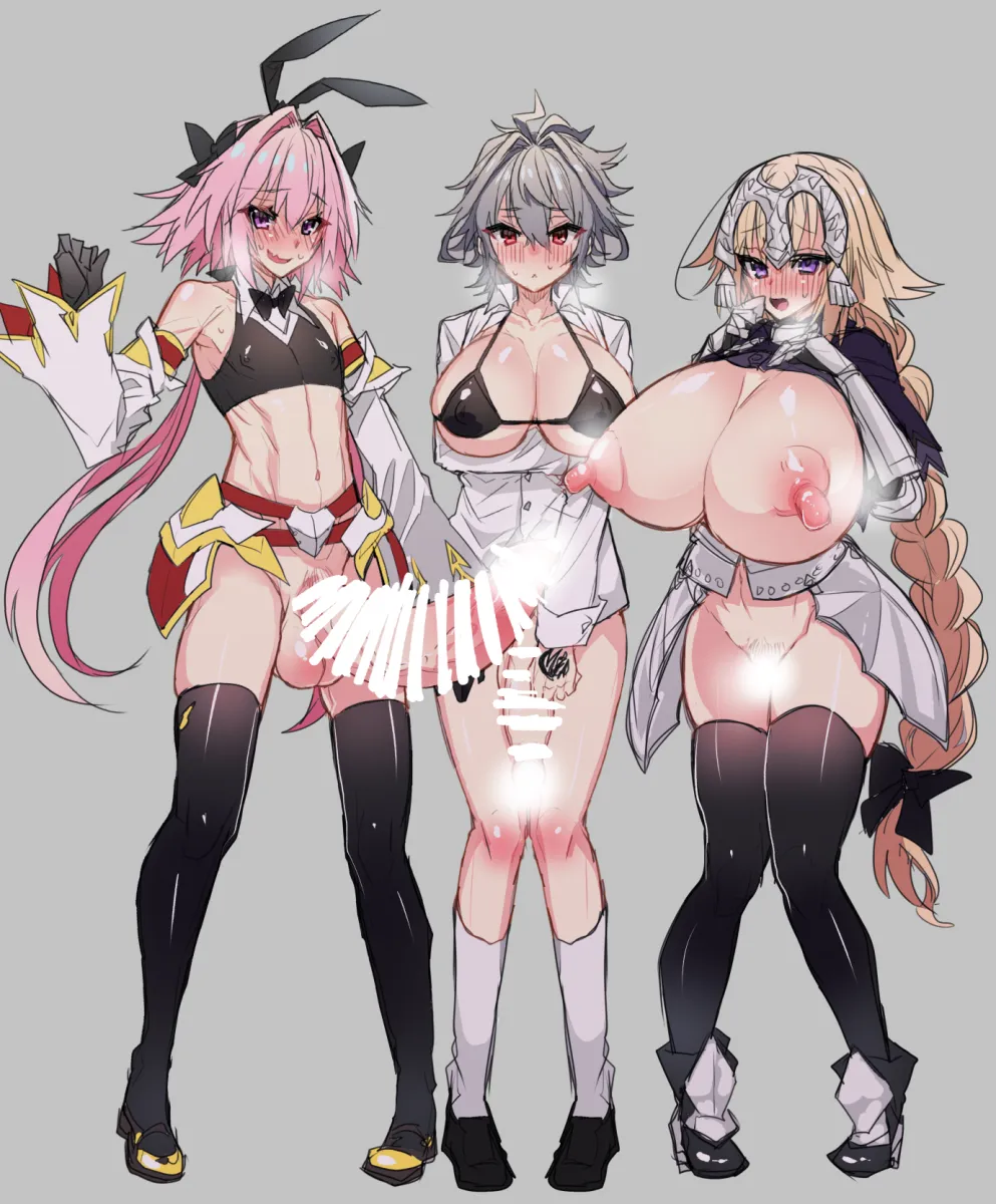 Jeanne D'arc (Fate), Astolfo (Fate) by Haoro