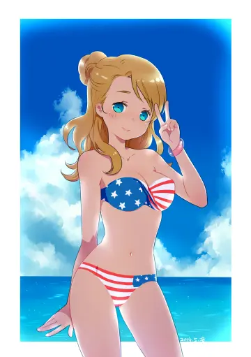 Flag Print Bikini