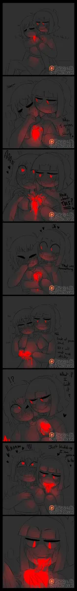 Frisk (Undertale), Chara (Undertale) by Dreamy-94