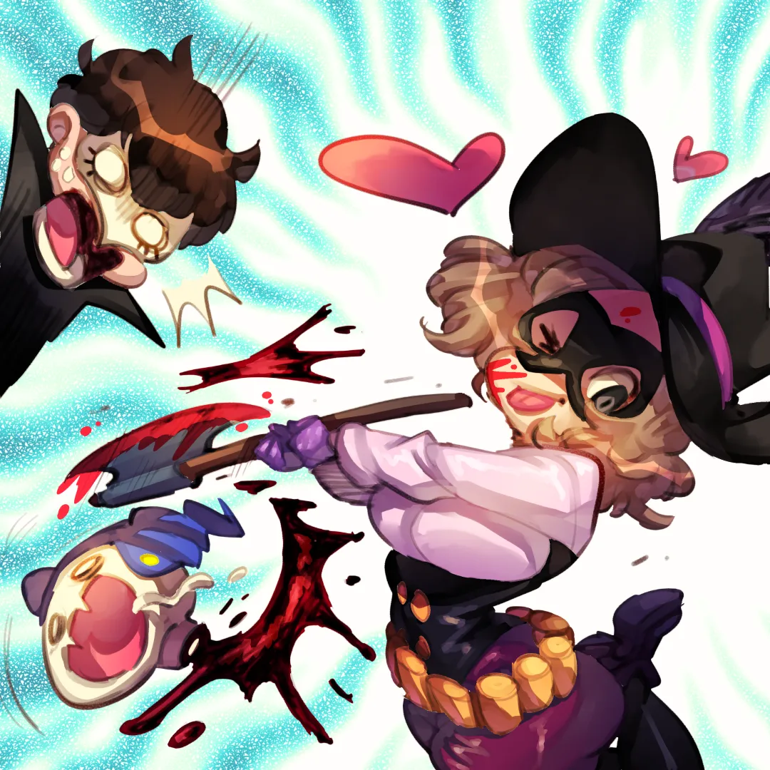 Amamiya Ren, Okumura Haru by Rafchu