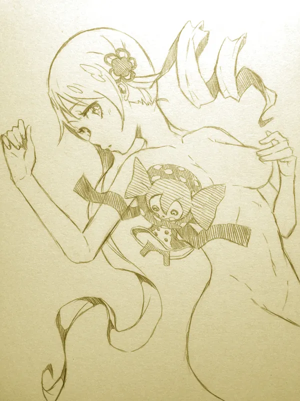 Tomoe Mami, Charlotte (Madoka Magica) by Yuuzii