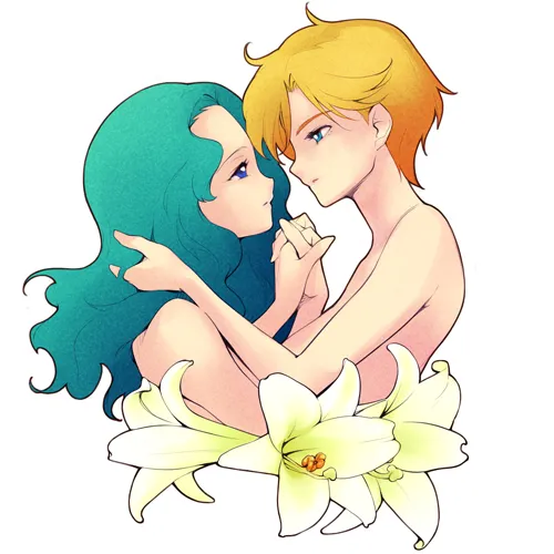Ten'ou Haruka, Kaiou Michiru by Yurikawa