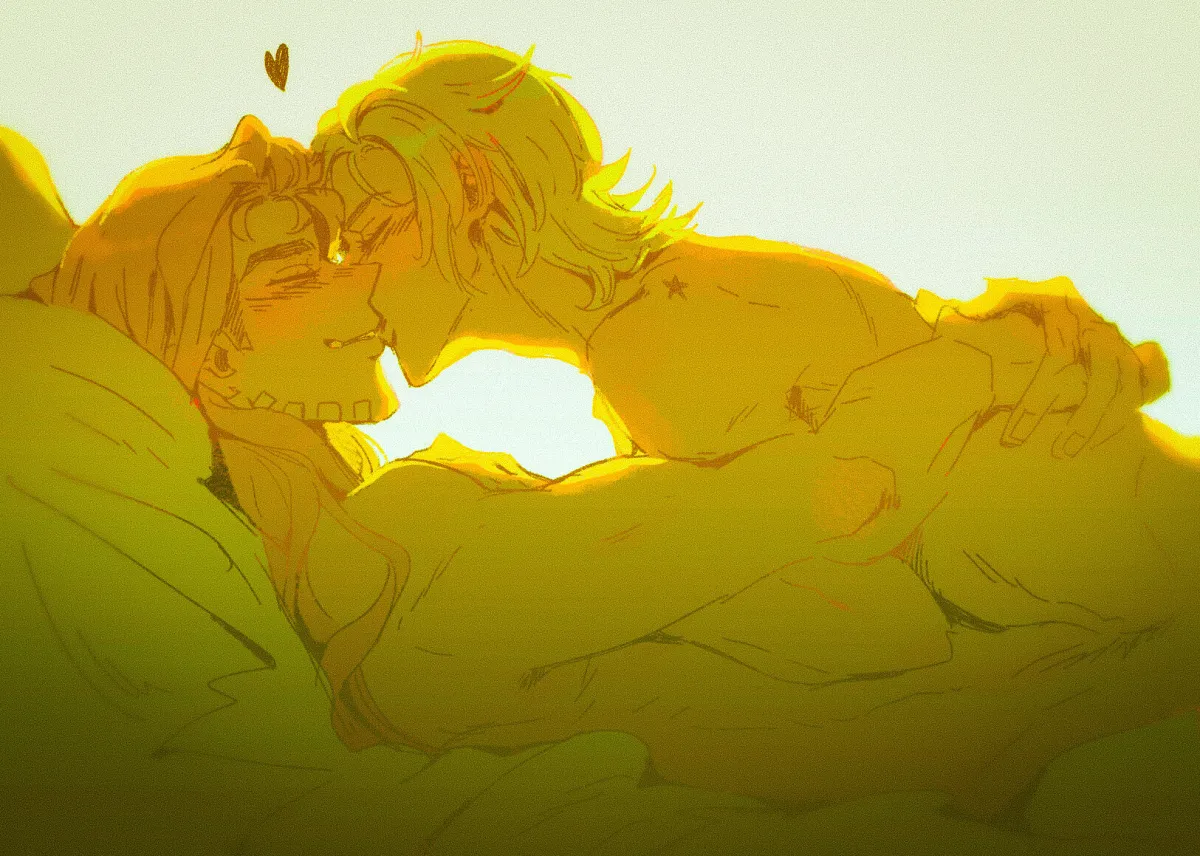 Johnny Joestar, Gyro Zeppeli by Mogy88428