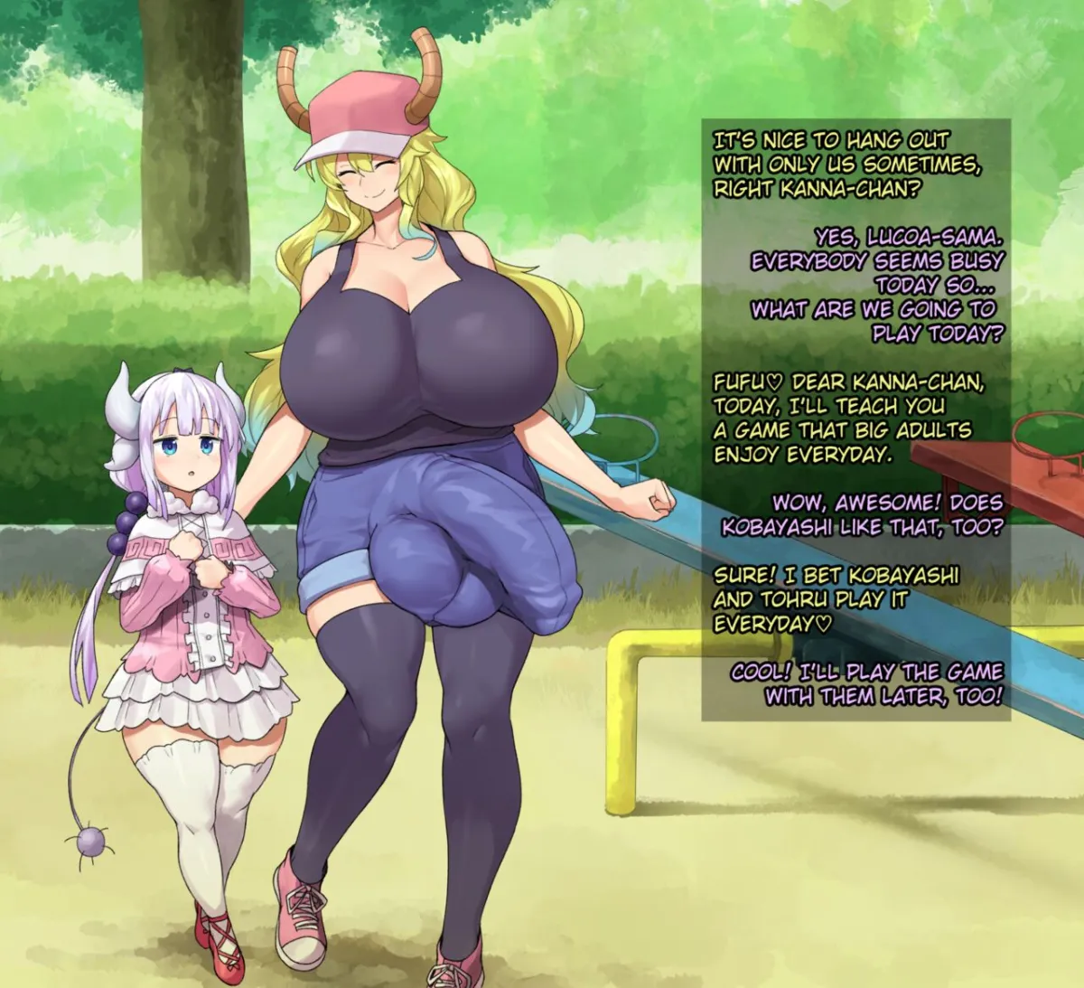 Kanna Kamui, Lucoa (Maidragon) by Sinensian