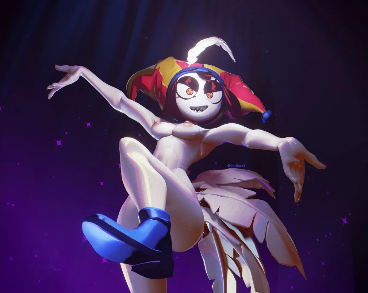 Pomni (The Amazing Digital Circus), Evil Pomni (The Amazing Digital Circus) by Dotflare