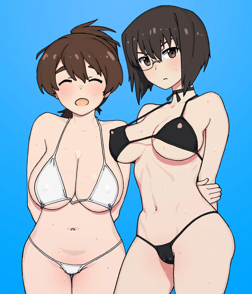 Kawashima Momo, Koyama Yuzu by Onsen Tamago (Hs Egg)