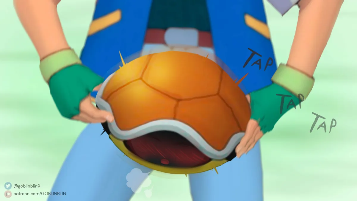 Ash Ketchum, Squirtle by Goblinblin
