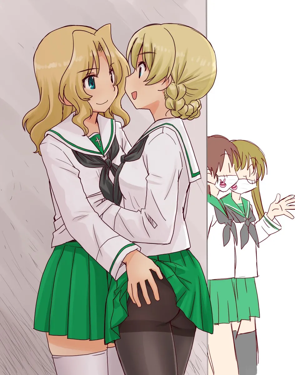 Darjeeling (Girls Und Panzer), Kay (Girls Und Panzer) by Uona Telepin