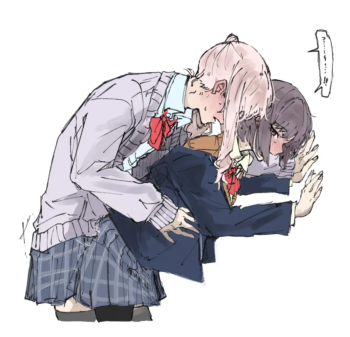 Akiyama Mizuki, Shinonome Ena by Tenpe Ee