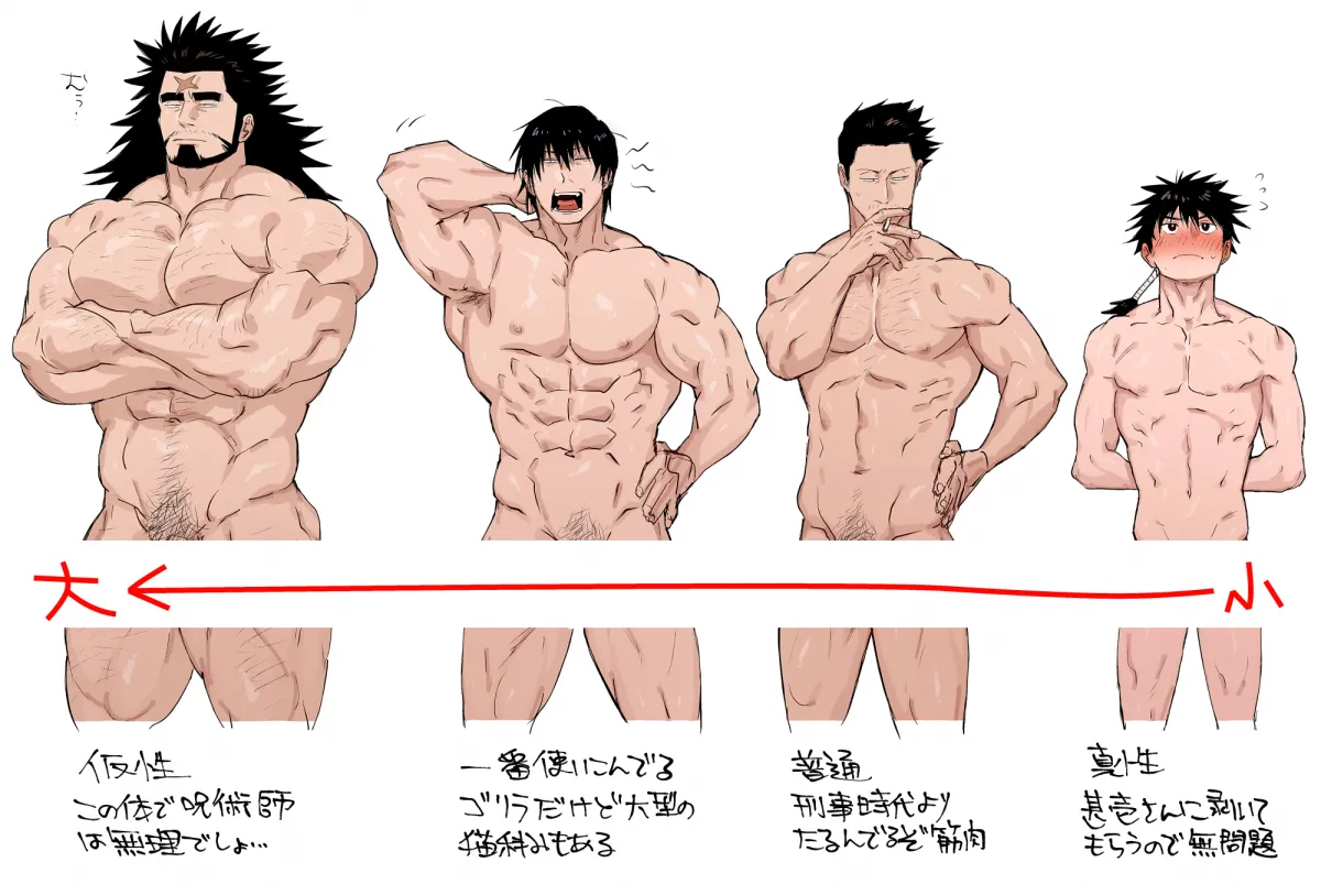 Fushiguro Toji, Shiu Kong by Sugo6969
