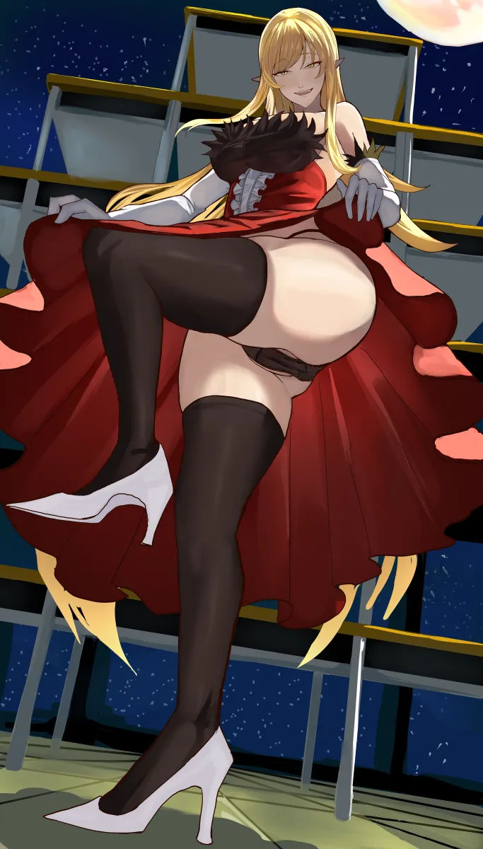 Oshino Shinobu, Kiss-Shot Acerola-Orion Heart-Under-Blade by T4Co U