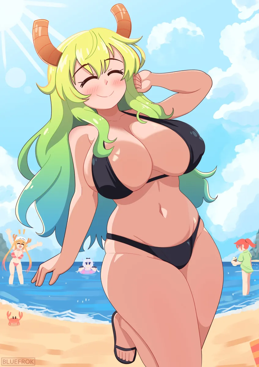 Kanna Kamui, Tohru (Maidragon) by Bluefrok