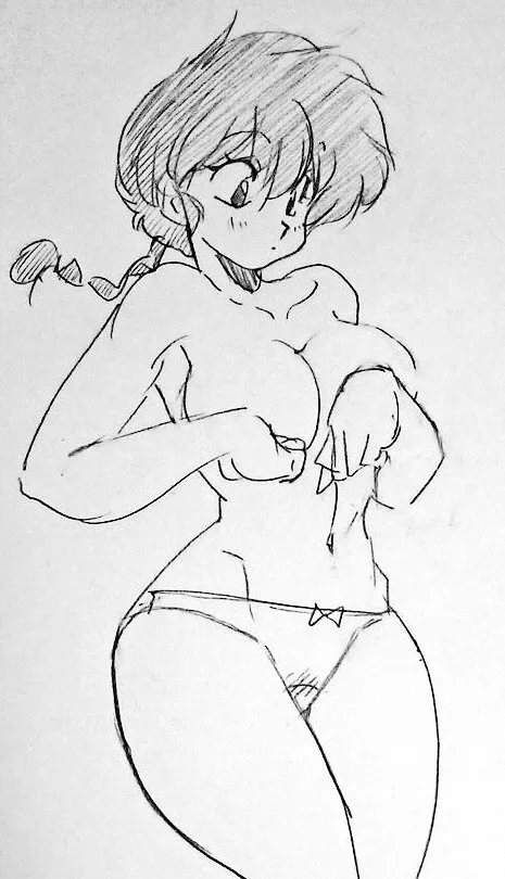 Saotome Ranma, Saotome Ranma (Female) by Sunshinek