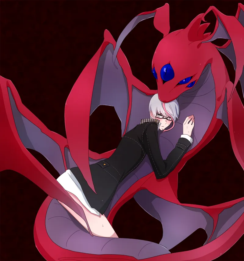 Narukami Yu, Samael (Megami Tensei) by Medetai