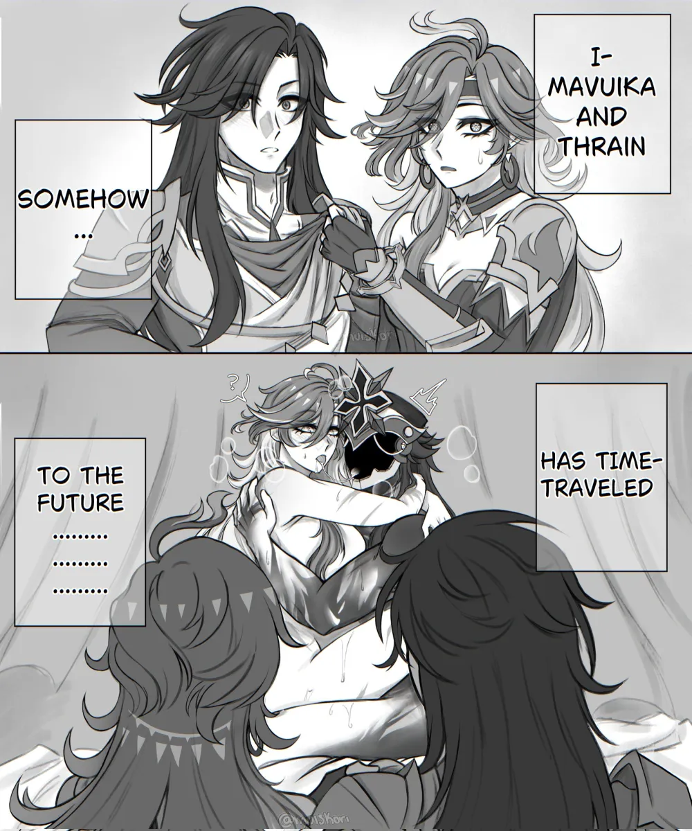 Mavuika (Genshin Impact), Capitano (Genshin Impact) by Muiskori