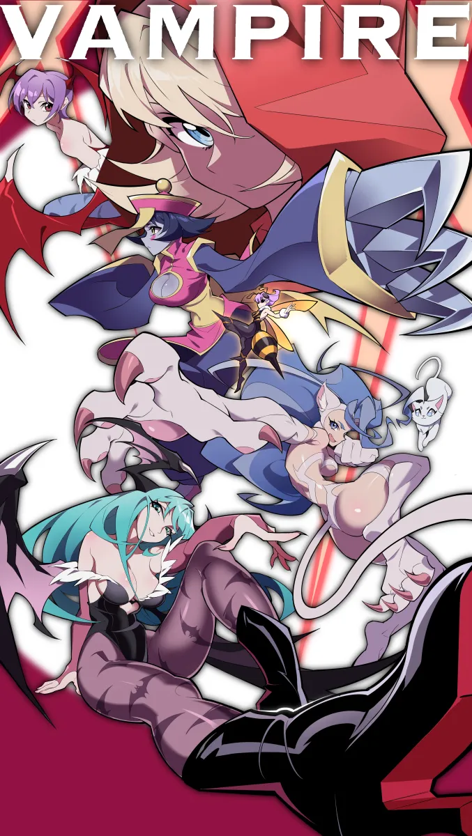 Morrigan Aensland, Lilith (Darkstalkers) by Tlotro