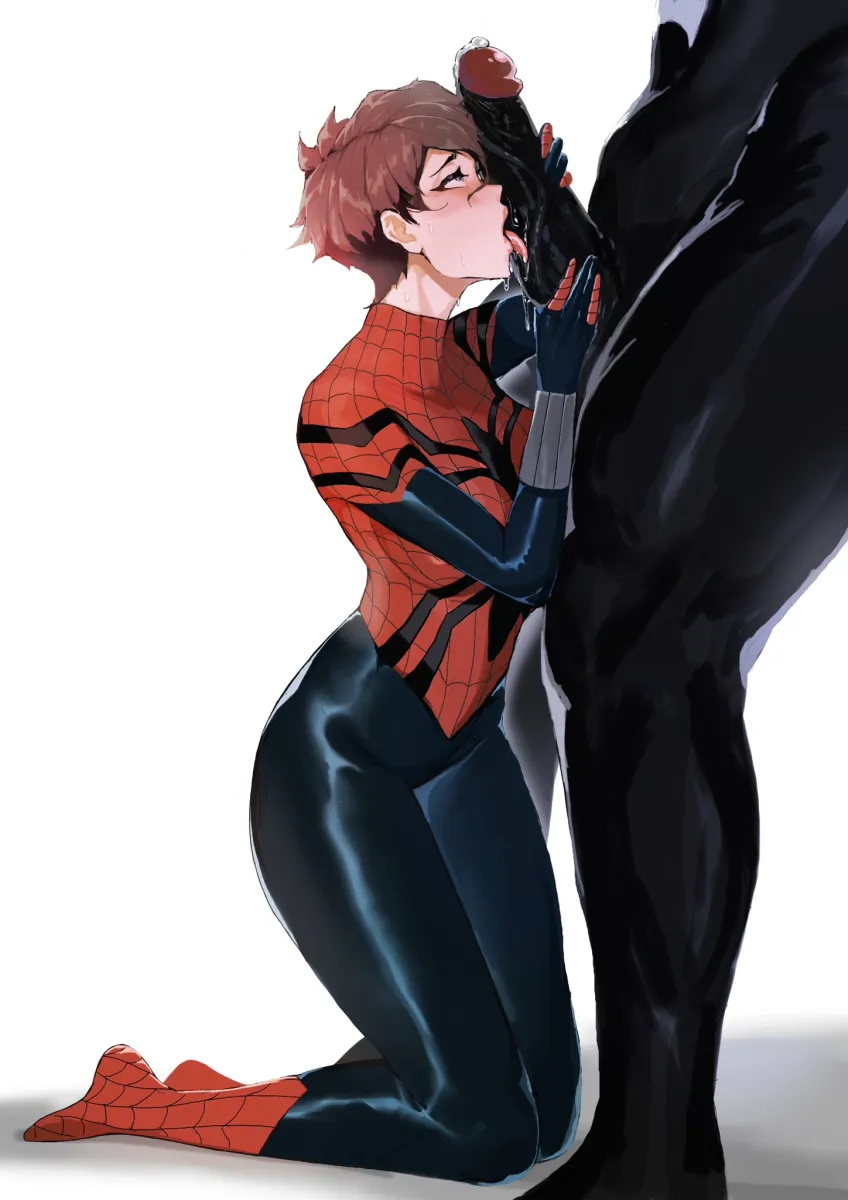 Spider-Man, Venom (Marvel) by Tomatosp