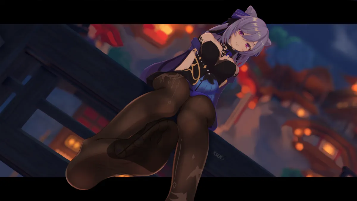 Keqing (Genshin Impact), Keqing (Opulent Splendor) (Genshin Impact) by Xu Ni