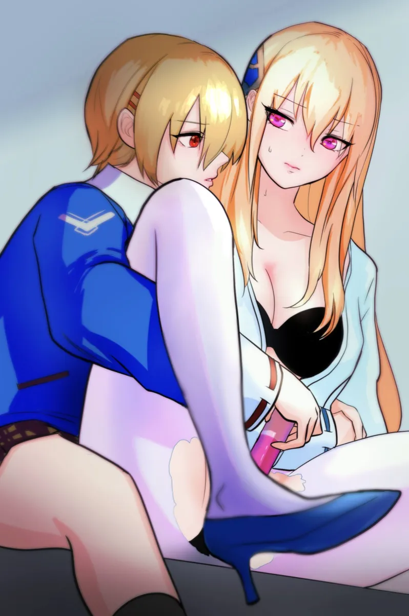 Kayamori Ruka, Shirakawa Yuina by Hamunerisu