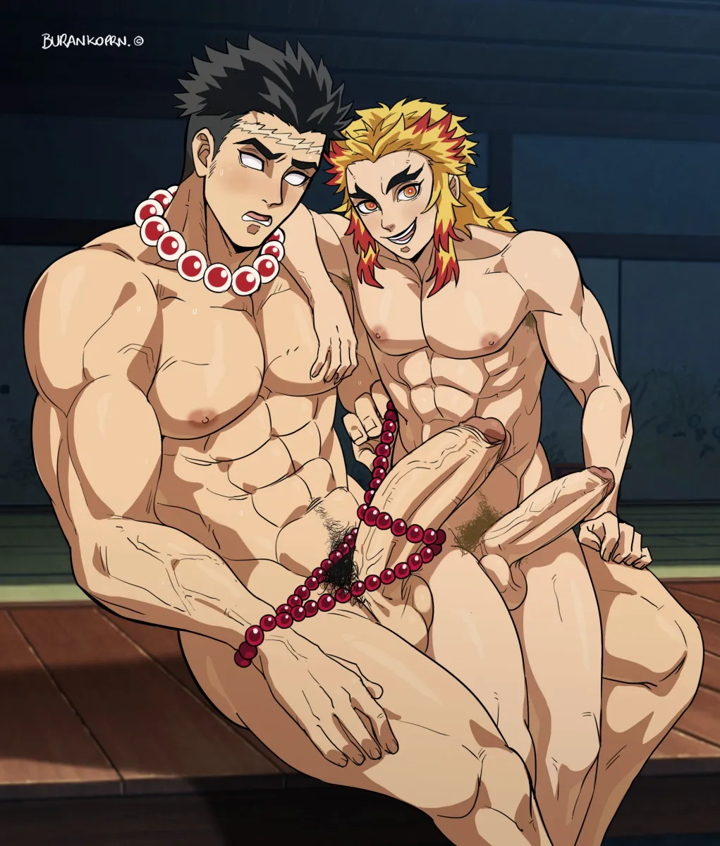Rengoku Kyoujurou, Himejima Gyoumei by Burankoprn