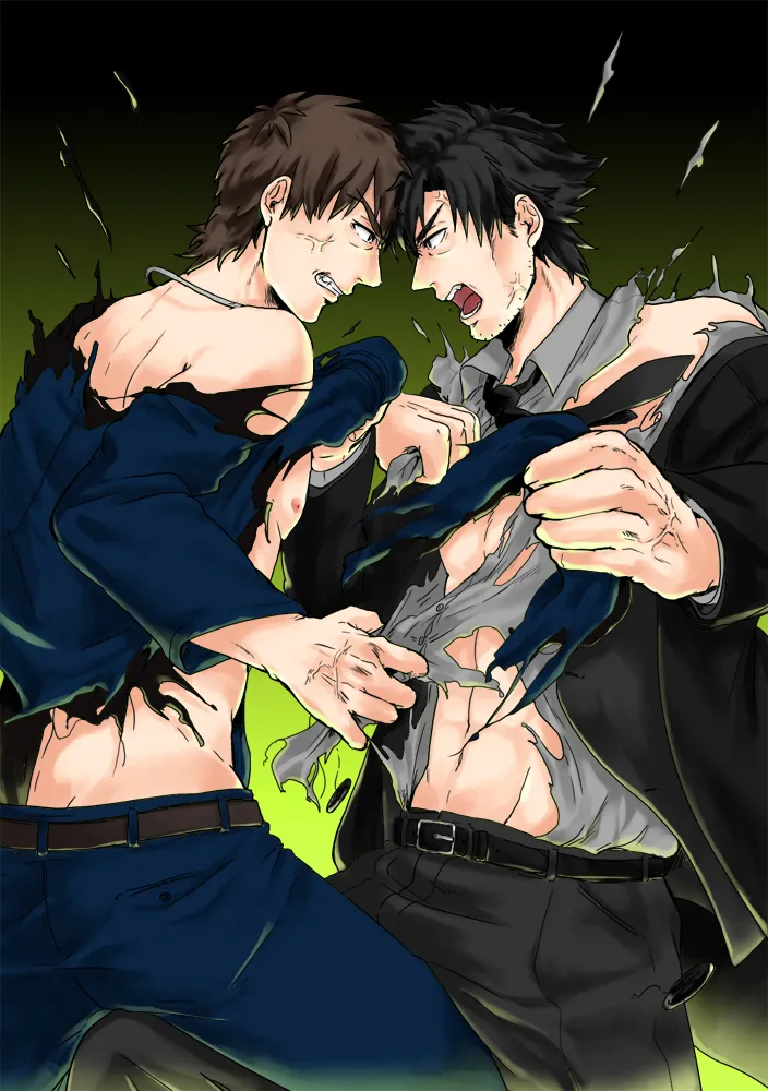 Kotomine Kirei, Emiya Kiritsugu by Sotodura