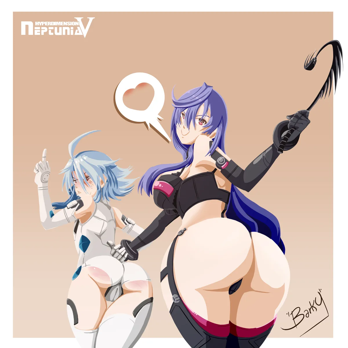 Blanc (Neptunia), Iris Heart (Neptunia) by Barky