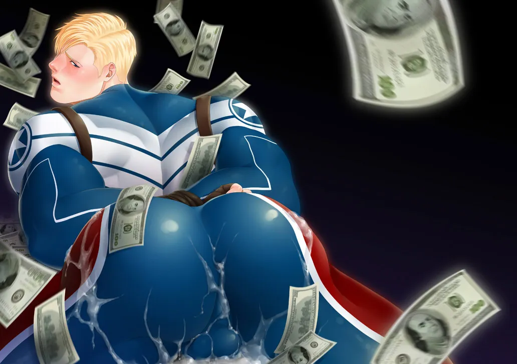 Steve Rogers, Captain America by Mxsxe