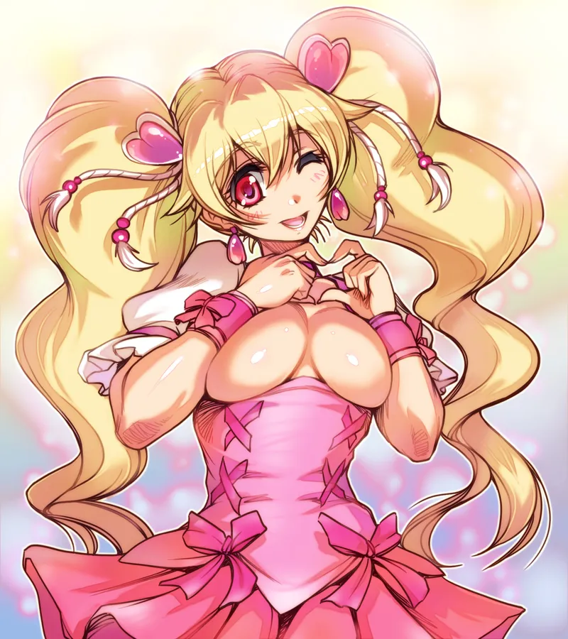 Momozono Love, Cure Peach by Hisahiko