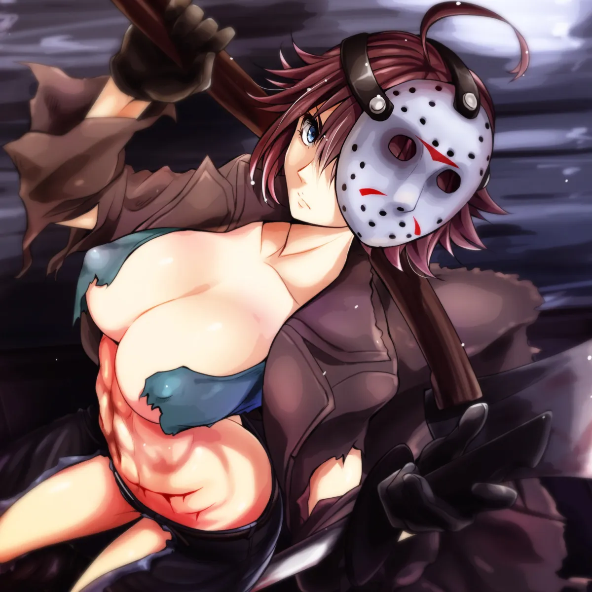 Jason Voorhees, Jason Voorhees (Kotobukiya Bishoujo) by Watarui