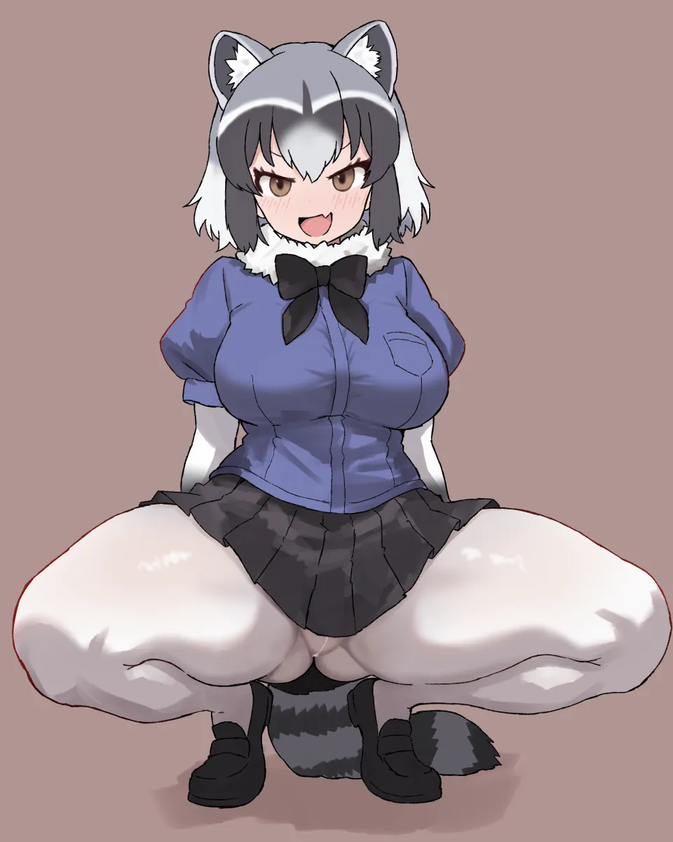 Common Raccoon (Kemono Friends) by Peace Peace009