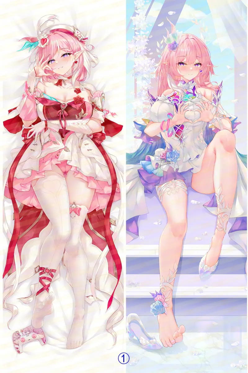 Elysia (Honkai Impact), Cyrene (Honkai: Star Rail) by Cirnos