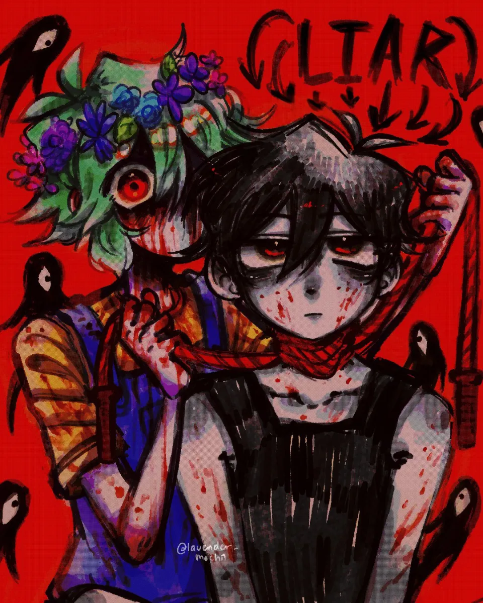 Basil (Omori), Omori (Omori) by Mochiilavender