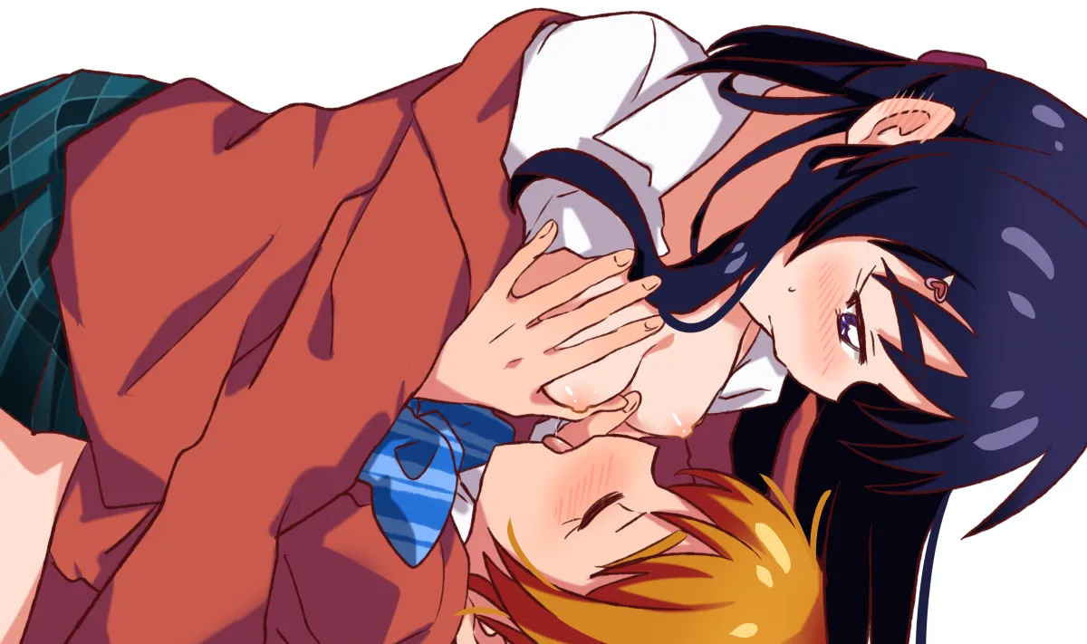 Misumi Nagisa, Yukishiro Honoka by Mizin Kosutin