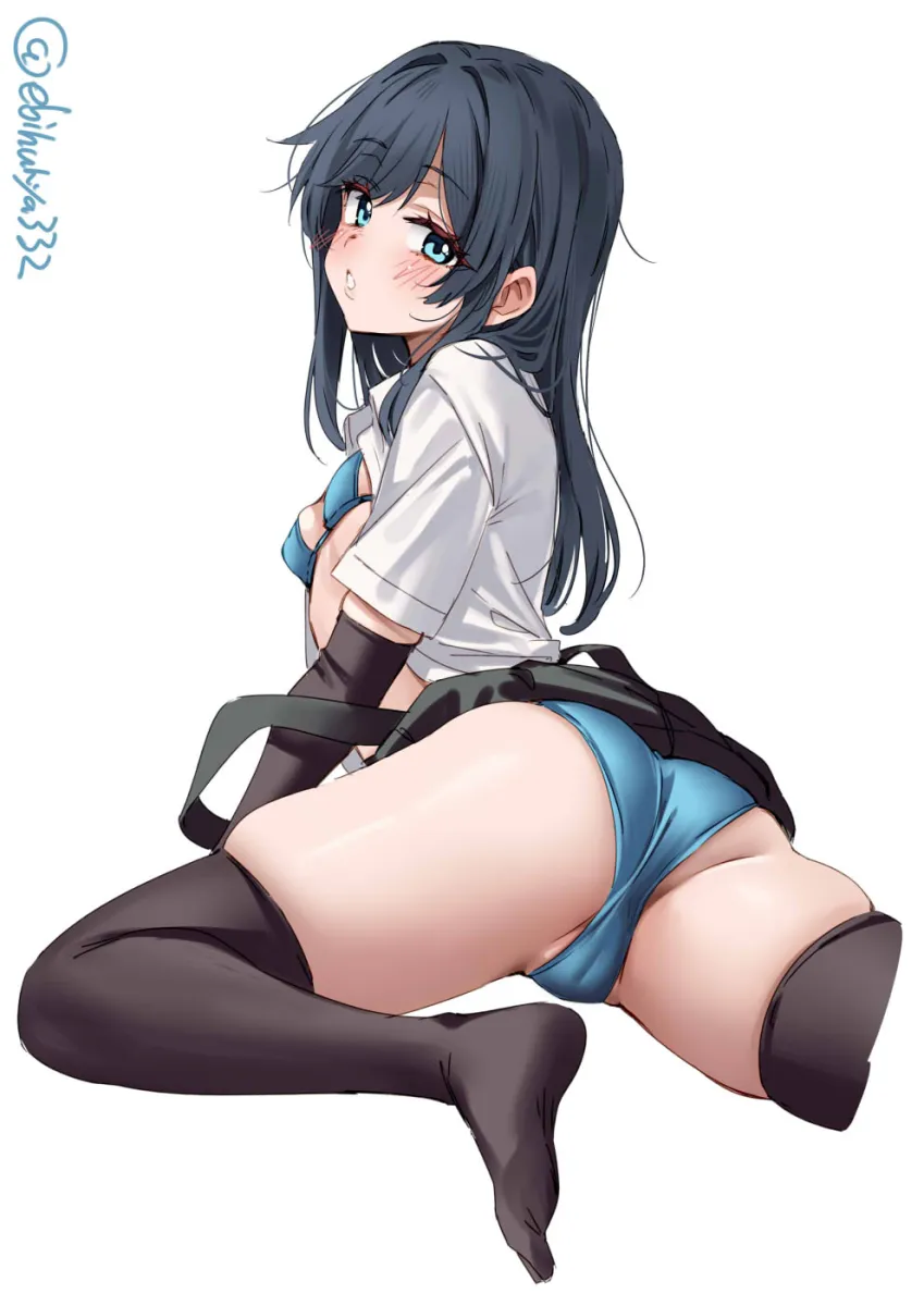 Asashio (Kancolle) by Ebifurya