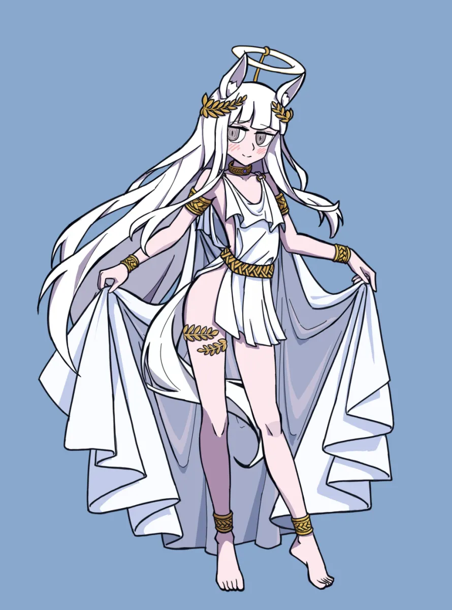 Platinum (Arknights) by Hydrogina