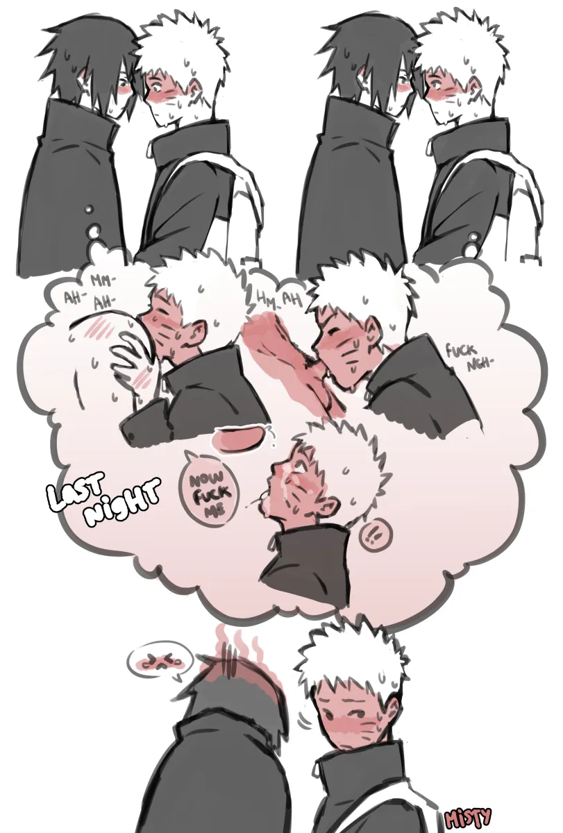 Uzumaki Naruto, Uchiha Sasuke by Themidnights0Ng