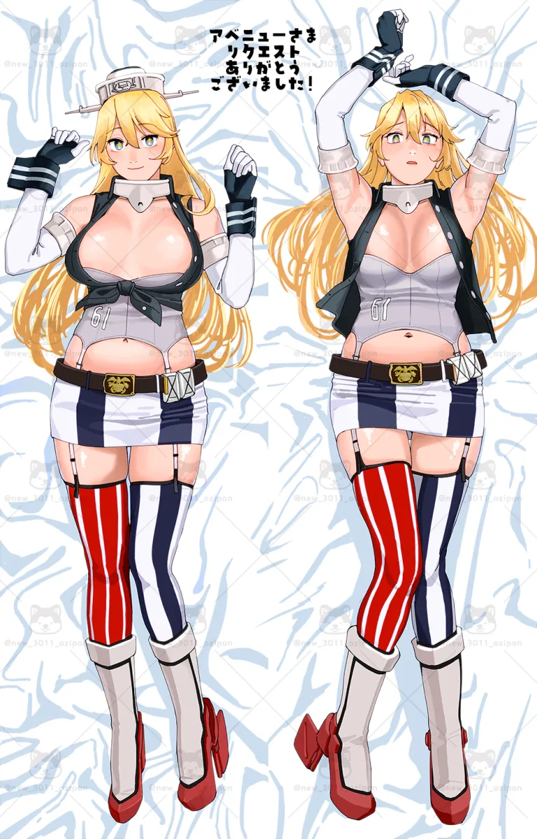 Iowa (Kancolle) by Ojipon