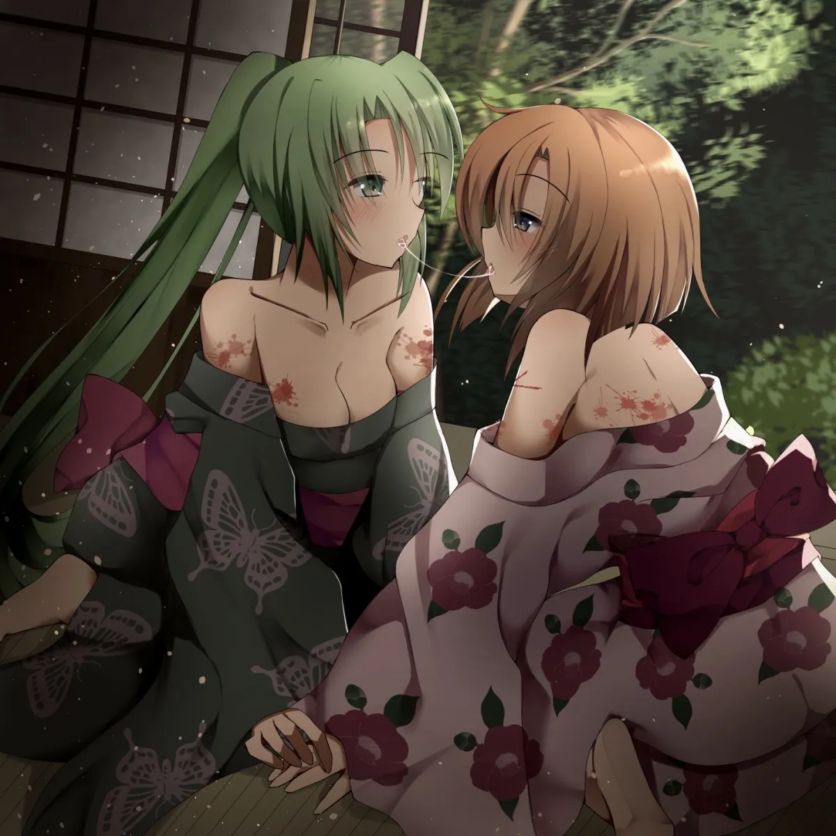 Ryuuguu Rena, Sonozaki Mion by Sure Ibu