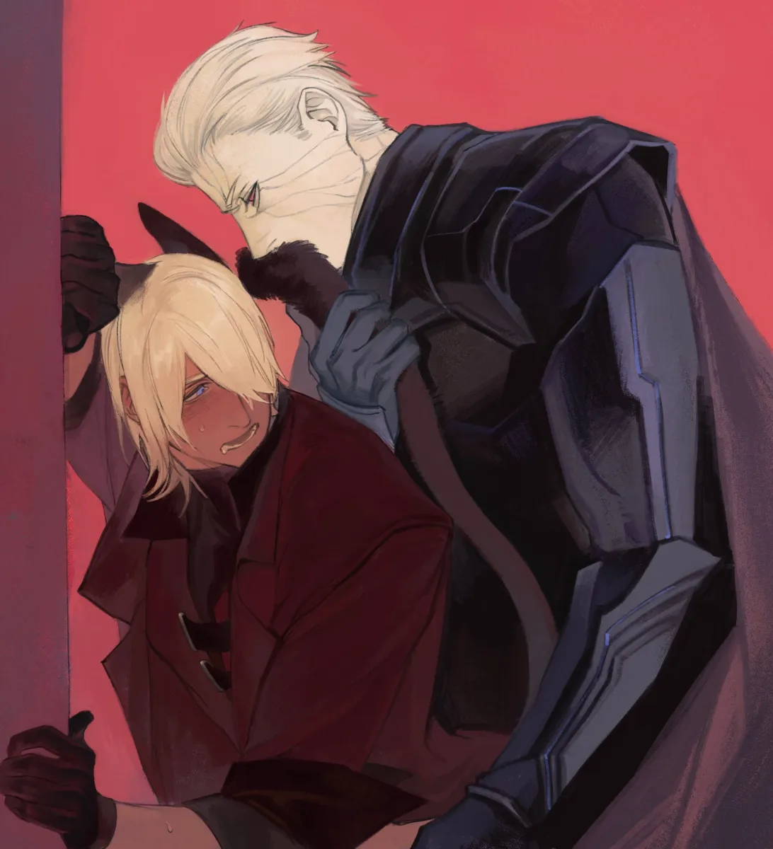 Dante (Devil May Cry), Vergil (Devil May Cry) by Muxian092
