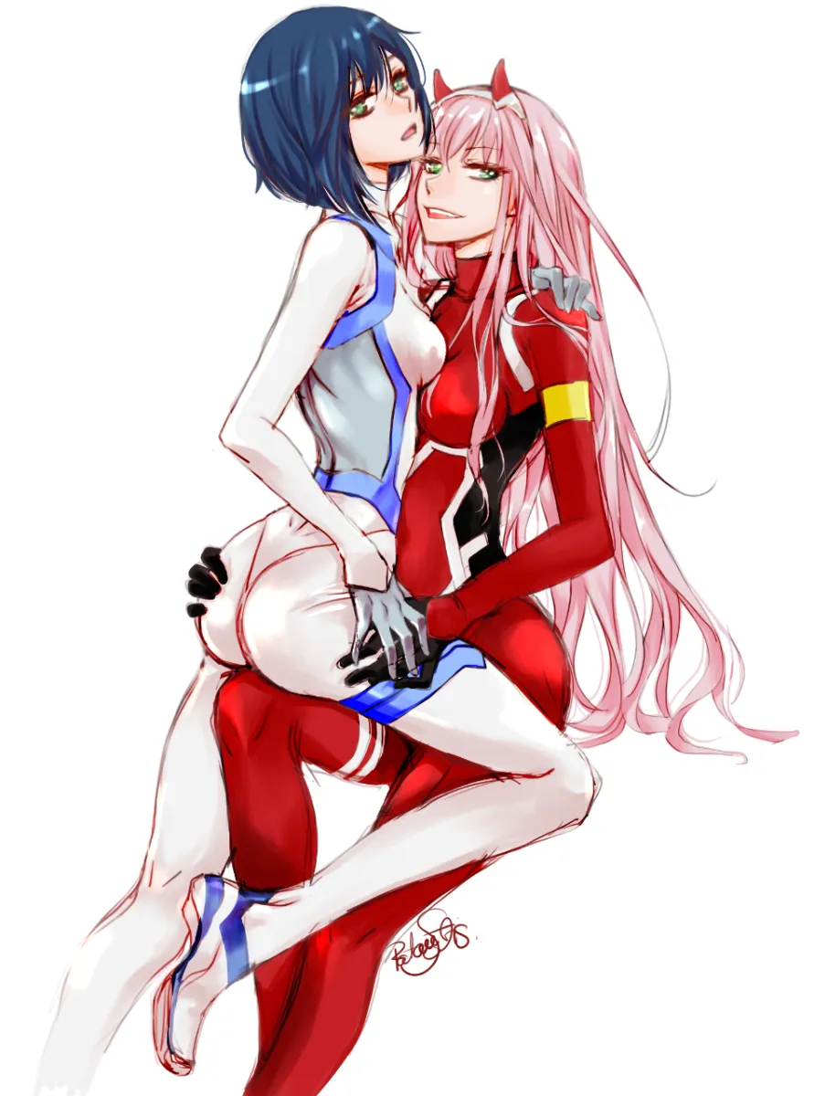 Zero Two (Darling In The Franxx), Ichigo (Darling In The Franxx) by Ratana Satis