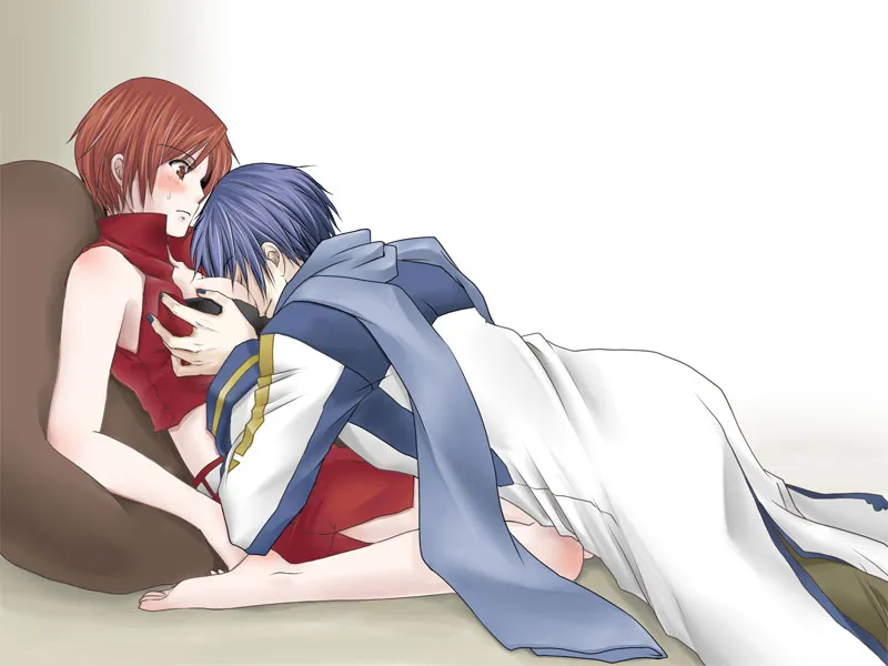 Kaito (Vocaloid), Meiko (Vocaloid) by Sakuraji Tomoka