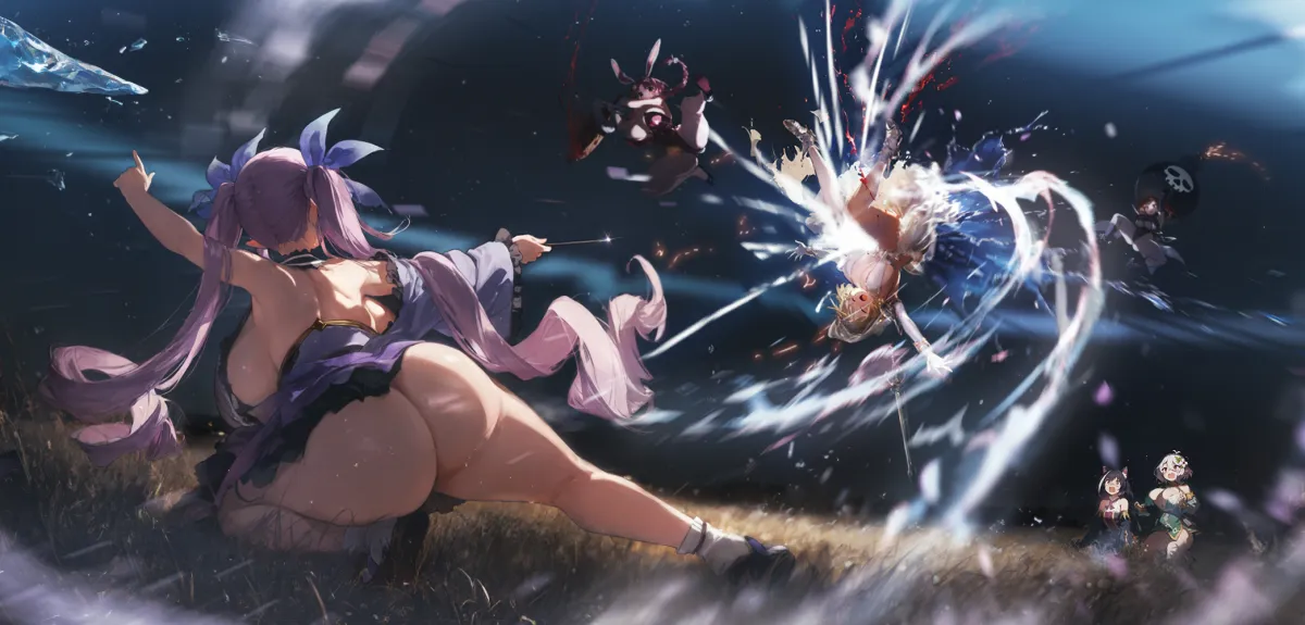 Djeeta (Granblue Fantasy), Karyl (Princess Connect!) by Alitonx