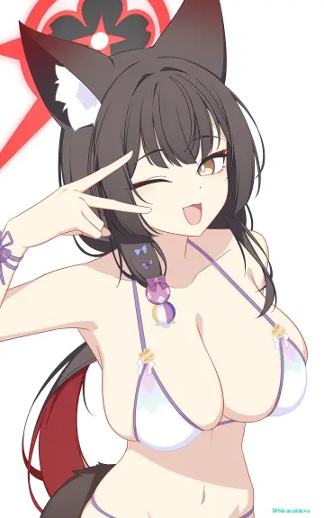 Wakamo (Blue Archive) rule 34