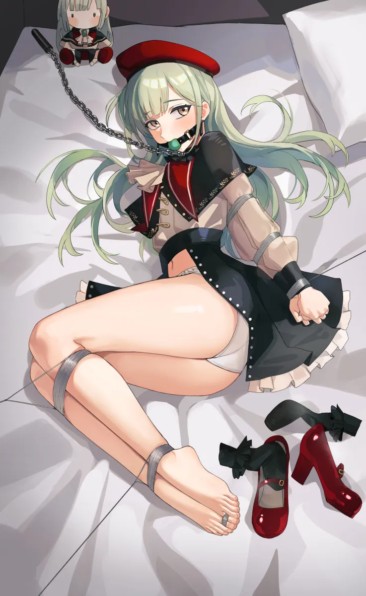 Wakaba Mutsumi, Mortis (Bang Dream!) by Chuck (Harfmoondark)