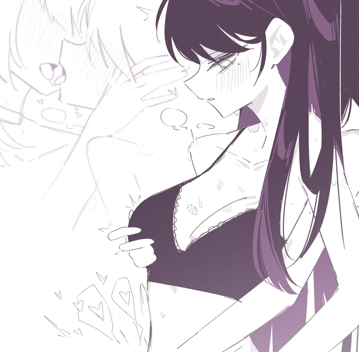 Shiina Taki, Yahata Umiri by Zikiki1092
